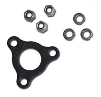 Joint de silencieux d'échappement BUD 50cc (3 trous)