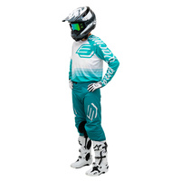 Bluza MX koszulka  Youth BUD 95' logo Aqua / White YM