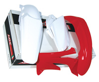 Kit plast Rtech Honda 450CRF 17/20+250 18/21 Black(+caches boite air)