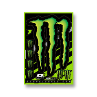 Zestaw naklejek stickers D'cor Monster Energy Claw