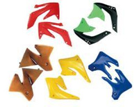 Ouie de radiateur R-Tech Yamaha 250/450 YZF 06->09 yellow