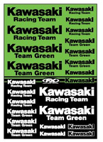 Zestaw naklejek stickers Factory Effex Kawasaki Racing