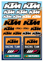 Zestaw naklejek stickers Factory Effex KTM Racing