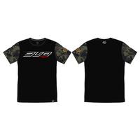 T-Shirt BUD RACING Dynamic Camo Black XXL